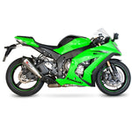 Scorpion Serket Taper Stainless Oval Exhaust For Kawasaki ZX 10R 2011-2015