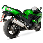 Scorpion Serket Stainless Oval Exhaust For Kawasaki ZZR1400 2012-2020