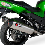 Scorpion Serket Carbon Oval Exhaust For Kawasaki ZZR1400 2012-2020