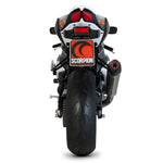 Scorpion Serket Taper Satin Titanium Oval Exhaust - Suzuki GSXR 1000 K9 2009 - 2011
