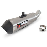 Scorpion Serket Taper Carbon Oval Exhaust For Suzuki GSXR 1000 L1 2012-2016