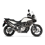 Scorpion Serket Parallel Stainless Oval Exhaust For Suzuki DL 650 V-Strom 12-Current