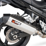 Scorpion Serket Carbon Oval Exhaust For Suzuki GSF 1250 BAndit 2007-2015