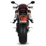 Scorpion Serket Carbon Oval Exhaust For Triumph Street Triple 2007-2012