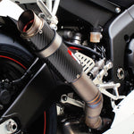 Scorpion RP-1 GP Satin Titanium Round Exhaust Yamaha YZF 600 R6 2006 - 2017