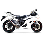 Scorpion RP-1 GP Satin Titanium Round Exhaust Yamaha YZF 600 R6 2006 - 2017