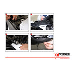 Scorpion Serket Taper Satin Titanium Oval Exhaust For Kawasaki Z800 2013-2016