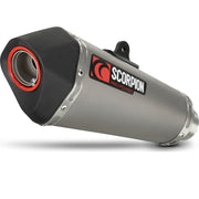 Scorpion Serket Taper Titanium Oval Exhaust For Yamaha Tracer 700 2016-2019