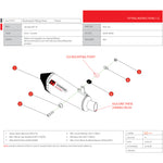 Scorpion Serket Taper Carbon Oval Exhaust - Yamaha MT-10 2016 - 2021