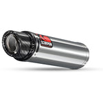 Scorpion Stealth Stainless Oval Exhaust Carbon Outlet Triumph Daytona 675 06-Current