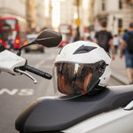 Shox Defender Solid Open Face ECE R22.06 Motorcycle Helmet