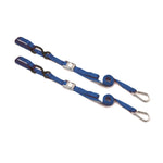 Raceline Tie Down Straps With Extra Loop Snap Hooks - Blue
