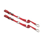 Raceline Tie Down Straps With Extra Loop Snap Hooks - Red