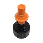 Tuff Jug Black Fuel Can Cap With Orange Ripper Spout