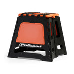 Polisport Moto Folding Box Paddock Stand - Black/ Orange