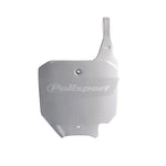 Polisport Front Number Board - Honda CR 80/85 1996-2006 - White