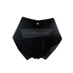 Polisport Front Number Board - KTM SX 125/250 2007-12 - Black