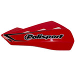Polisport Qwest Handguards With Plastic Mounting Kit - Red