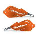 Polisport Touquet Handguards With Universal Mounting Kit - Orange