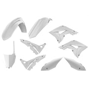 Polisport Restyle Plastics Kit - Honda Restyle CR 125/250 2002-07 (Restyle To CRF 450 2019 Style) - White