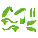 Polisport Plastics Restyle Kit - Kawasaki KX125/250 2003-08 To KXF450 2020-24 Style - Lime