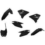 Polisport Full Plastics Kit - Suzuki RM125/250 2001-2008 Restyle To 2022 RM-Z Style - Black