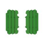 Polisport Radiator Louvres - Kawasaki KX250 2005-07 - Green