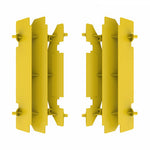 Polisport Radiator Louvres - Suzuki RM125 2001-08, RM250 1996-2006, DRZ400 2000-21 - Yellow