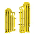 Polisport Radiator Louvres - Suzuki RMZ450 2018-23 - Yellow