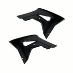 Polisport Radiator Scoops - Honda CRF250R 2018-21, CRF450R 2017-20 - Black