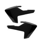 Polisport Radiator Scoops - Husqvarna TC125 & FC 250-450 2016-18, TC250 2017-18 - Black