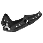 Polisport Fortress Skid Plate With Linkage Protection - KTM SXF 250/350 2016-18, Husqvarna FE 250/350 2017-19 - Black