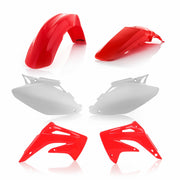 Acerbis Standard Plastics Kit - Honda CR 125/250 2002-03 - OEM (Red/White)