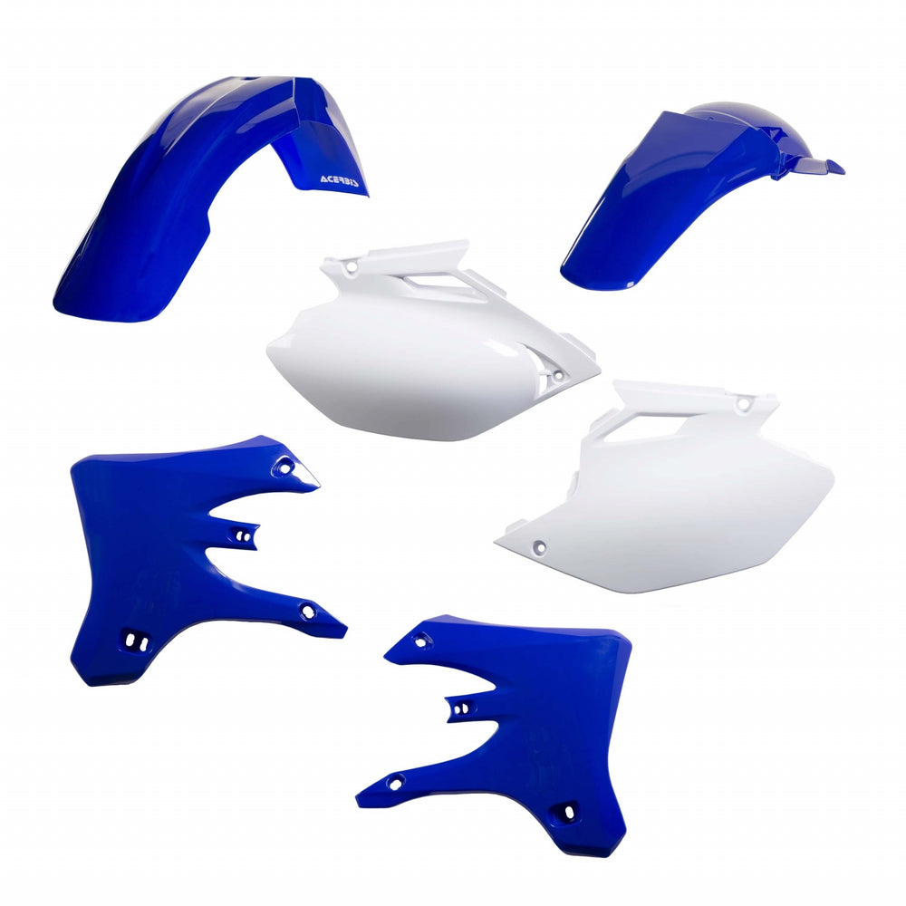 Acerbis Standard Plastics Kit - Yamaha WRF 250/450 2005 - OEM (Blue/White)