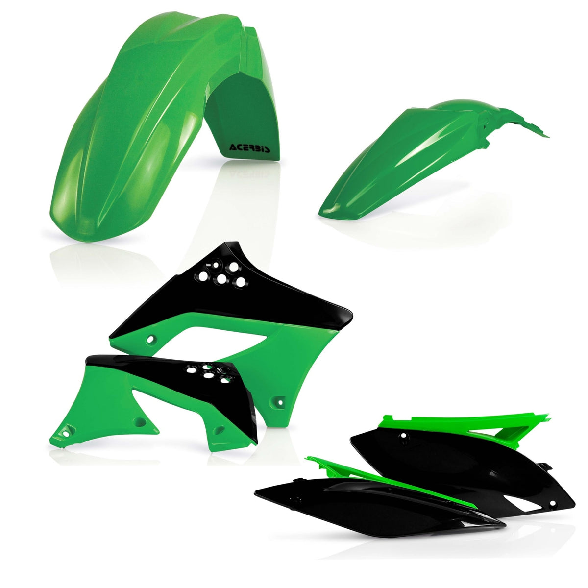 Plastics Kit Kawasaki KXF250 2009 12 OEM 10