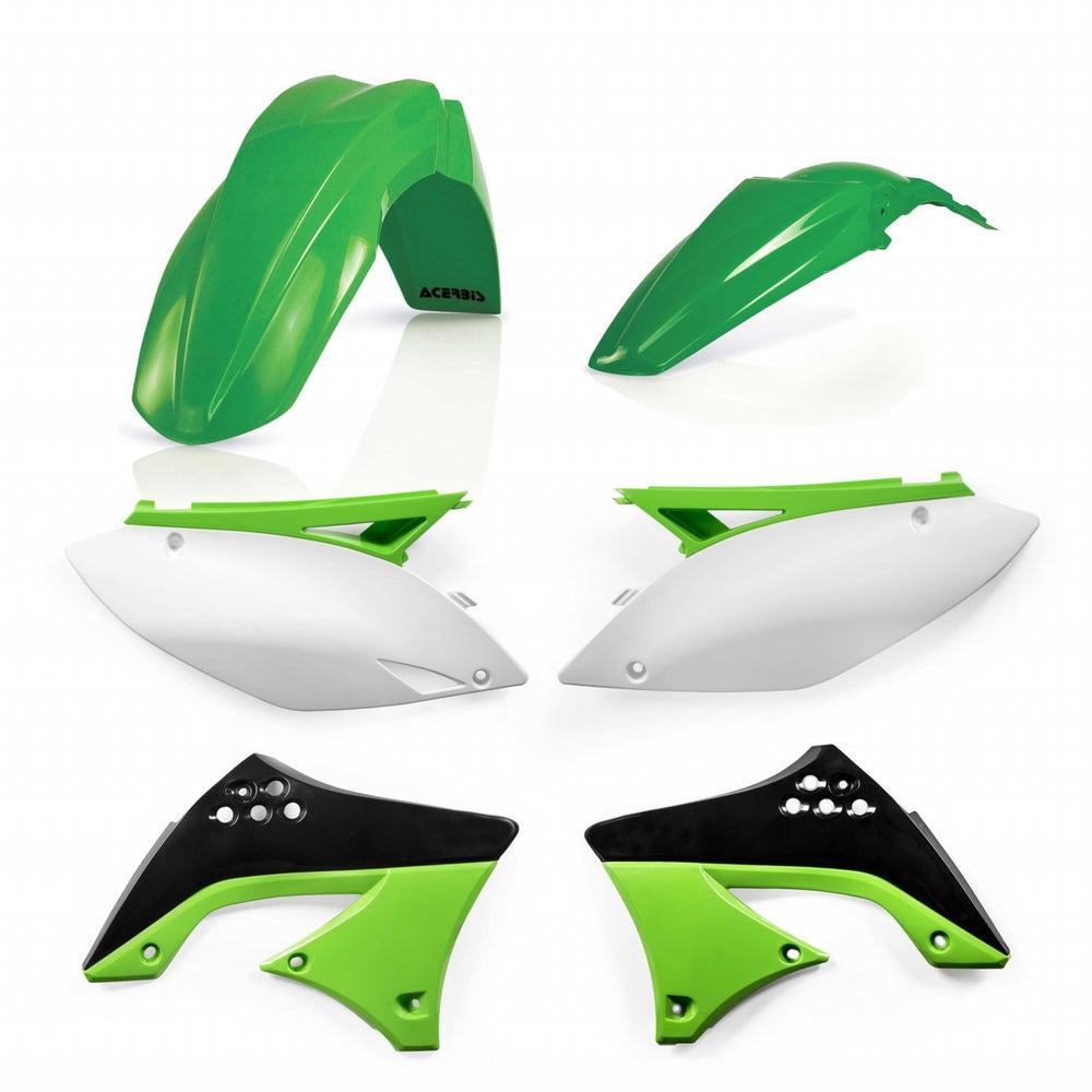 Acerbis Standard Plastics Kit - Kawasaki KXF450 2009-11 - OEM '10