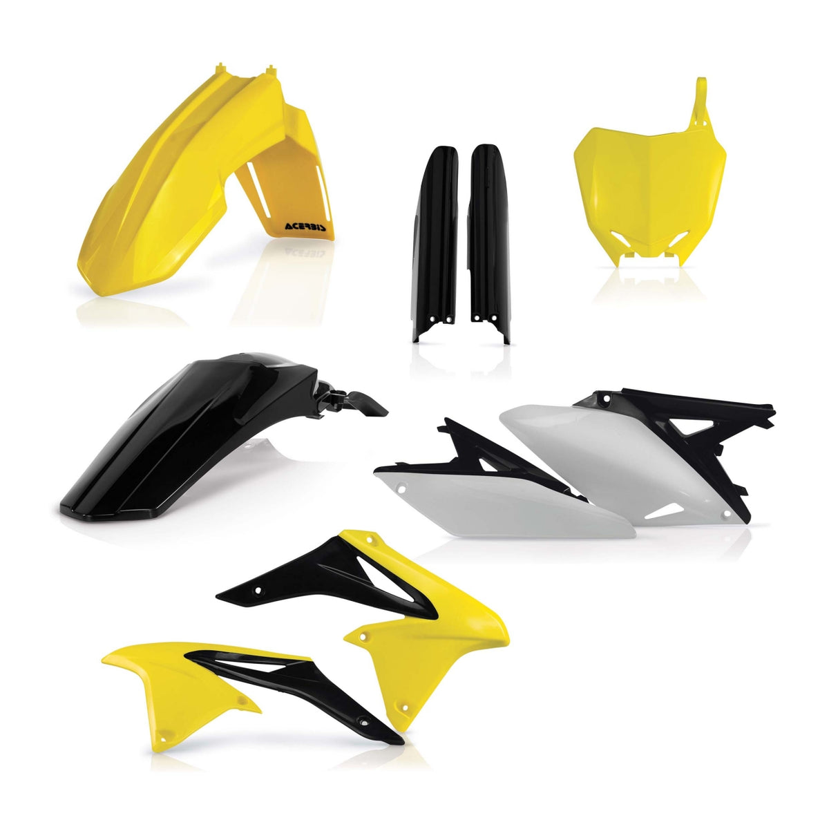 Full Plastics Kit Suzuki RMZ250 2010 18 OEM 13