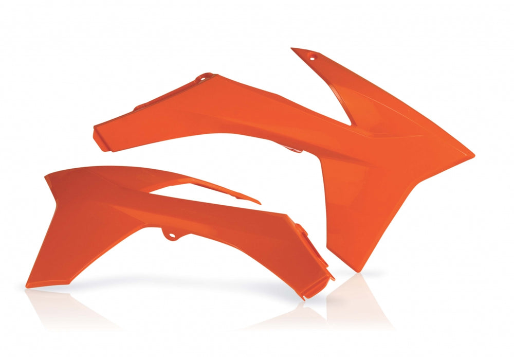 Acerbis Radiator Scoops - KTM SXF350 2011 - Orange