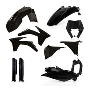 Acerbis Full Plastics Kit - KTM EXC/ EXC-F 125-540 2012-13 - Black