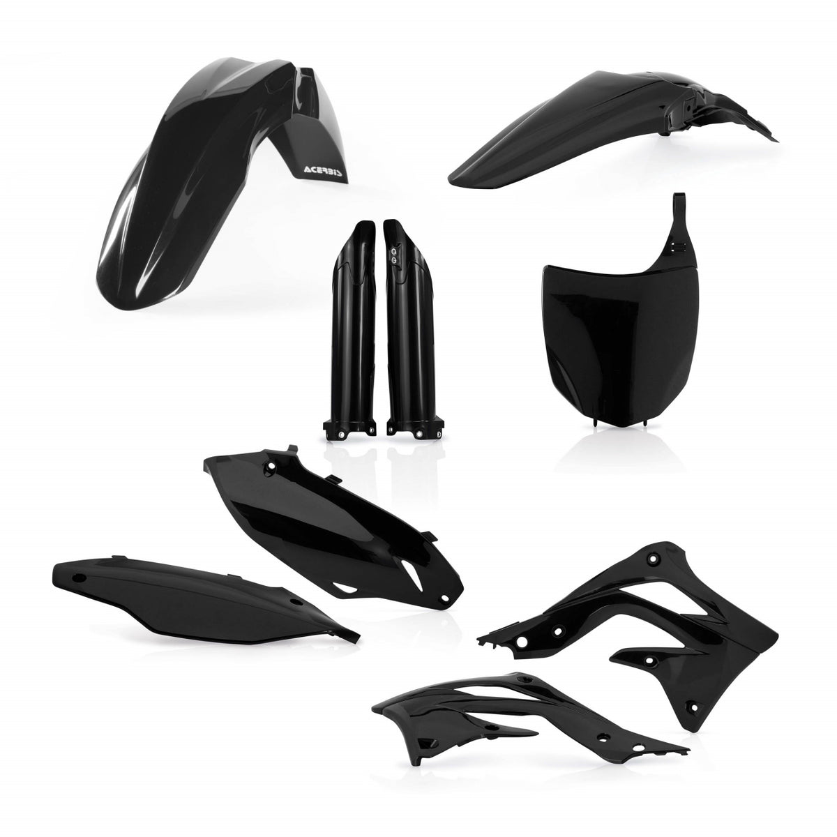 Full Plastics Kit Kawasaki KXF450 2012