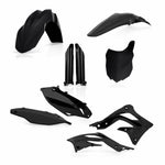 Acerbis Full Plastics Kit - Kawasaki KXF450 2013-15 - Black