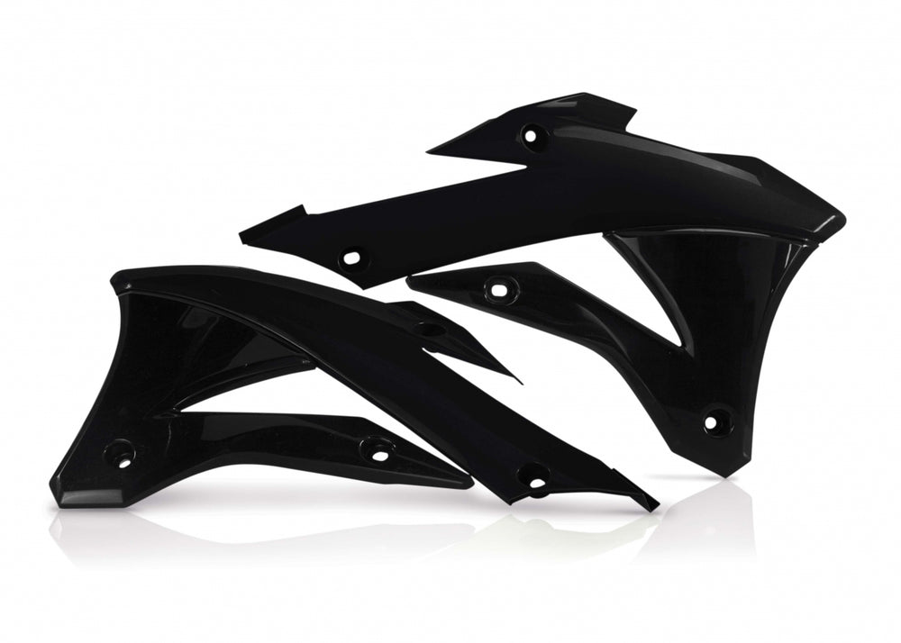 Acerbis Radiator Scoops - Kawasaki KX85 2014-21 - Black