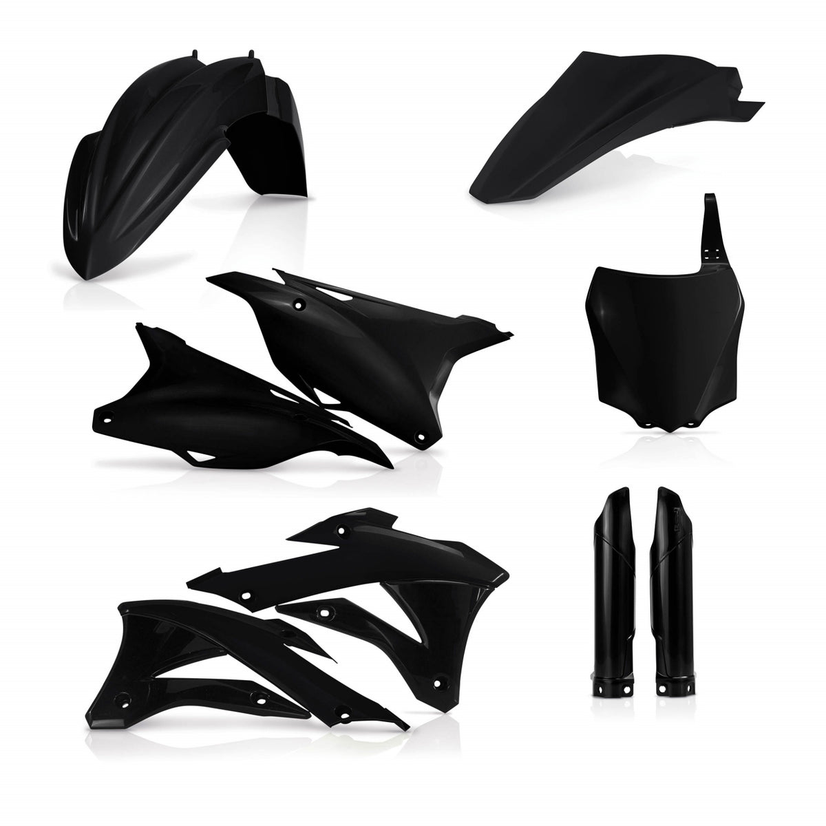 Full Plastics Kit Kawasaki KX 85 100 2014 21
