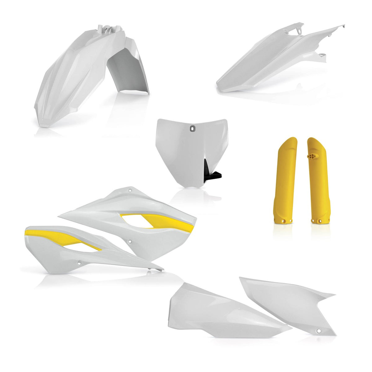 Full MX Plastics Kit Husqvarna FC 250 350 450 2014 OEM 15