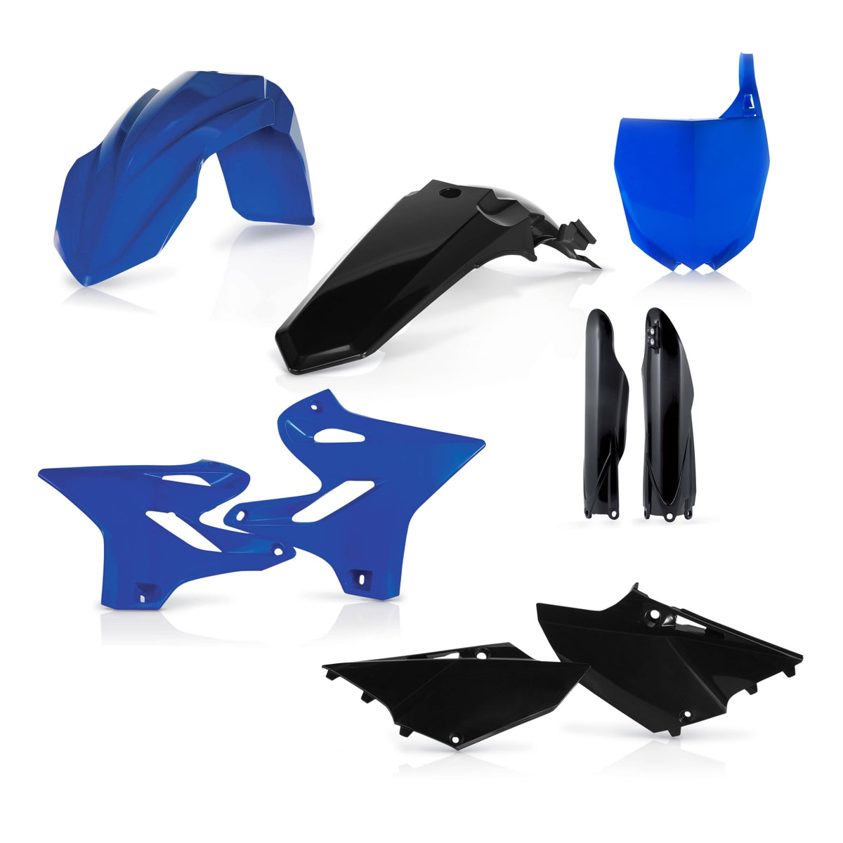Full Plastics Kit Yamaha YZ 125 250 & WR 125 250 2015 21 Blue