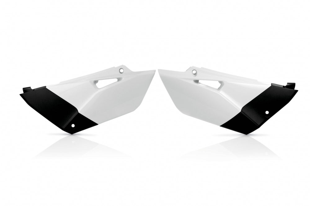 Acerbis Side Panels - Yamaha YZ85 2015-22 - White/ Black