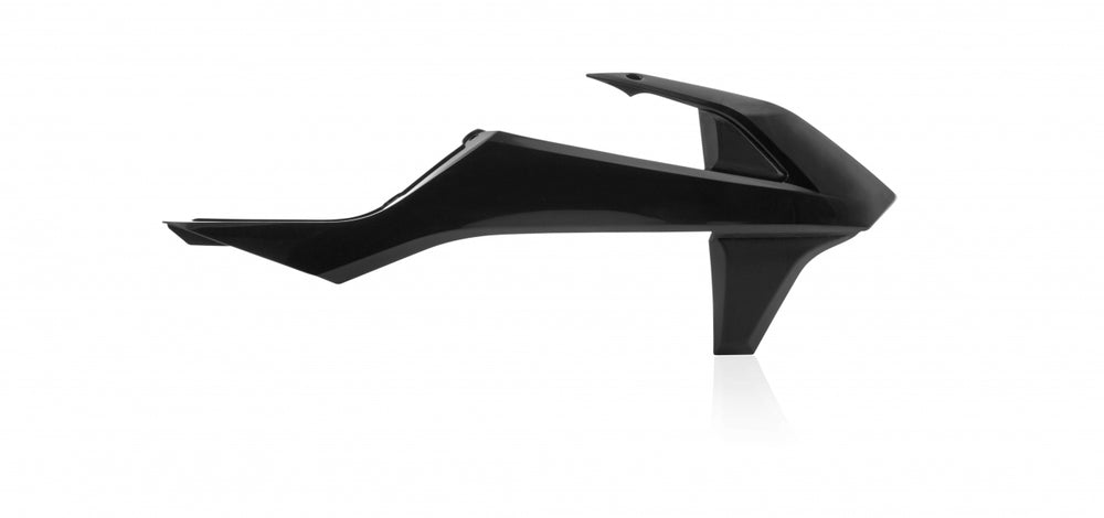 Acerbis Radiator Scoops - KTM SX/SXF 125/250/350/450 2016-18, EXC 2017-19 - Black