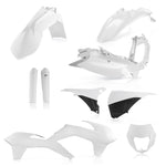 Acerbis Full Plastics Kit - KTM EXC/ EXC-F 125/250/300/350/400/450/500/520/525 2016 - White