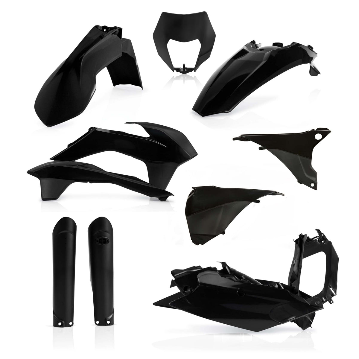 Full Plastics Kit KTM EXC EXC F 125 250 300 400 450 520 525 2016