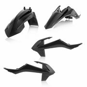 Acerbis Standard Plastics Kit - KTM SX65 2016-23 - Black